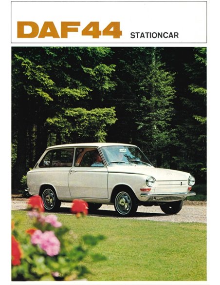 1968 DAF 44 STATIONCAR BROCHURE DUTCH