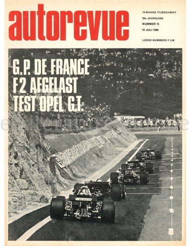 1969 AUTO REVUE MAGAZIN 15 Niederländisch
