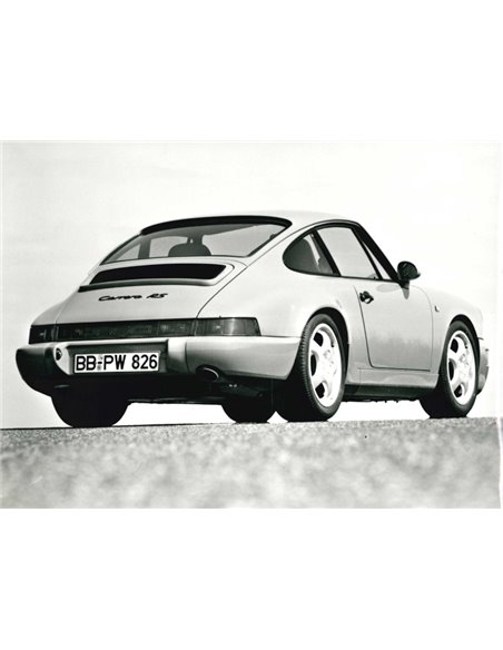 1991 PORSCHE 911 CARRERA RS PRESS PHOTO
