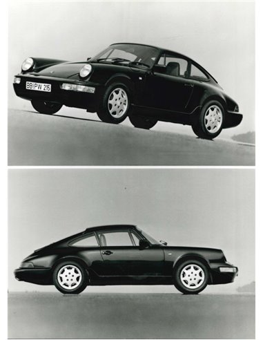 1989 PORSCHE 911 CARRERA 4 PRESS PHOTO