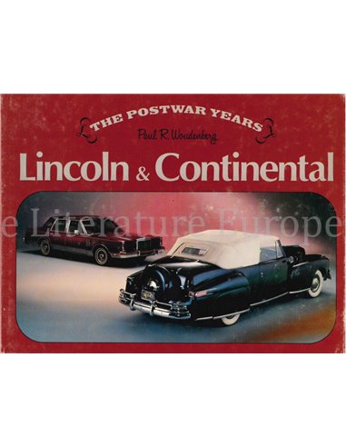 LINCOLN & CONTINENTAL: THE POSTWAR YEARS (MARQUES OF AMERICA)