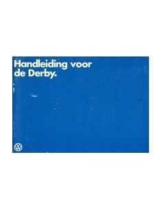 1978 VOLKSWAGEN DERBY INSTRUCTIEBOEKJE NEDERLANDS