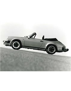 1989 PORSCHE 911 CARRERA CABRIO PRESSEBILD