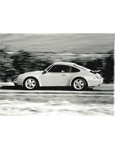 1995 PORSCHE 911 CARRERA 4 PRESS PHOTO