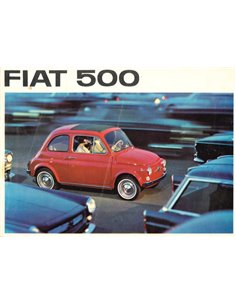 1967 FIAT 500 D SUNROOF | GIARDINIERA BROCHURE NEDERLANDS