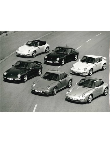 1996 PORSCHE 911 RANGE PRESS PHOTO