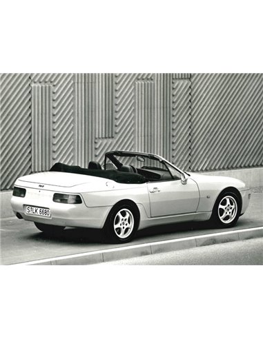1995 PORSCHE 968 CABRIOLET PRESSEBILD
