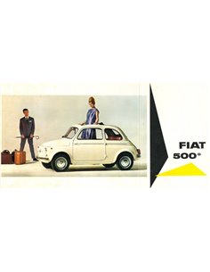 1967 FIAT 500 D SUNROOF | GIARDINIERA BROCHURE NEDERLANDS
