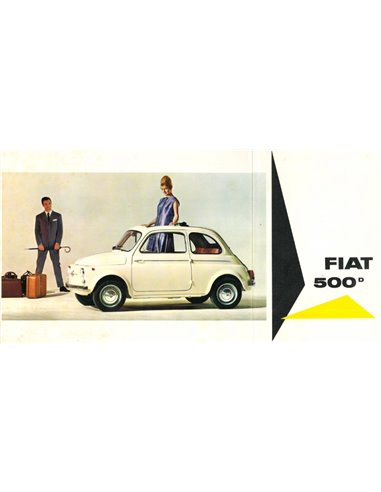 1967 FIAT 500 D SUNROOF | GIARDINIERA PROSPEKT NIEDERLÄNDISCH