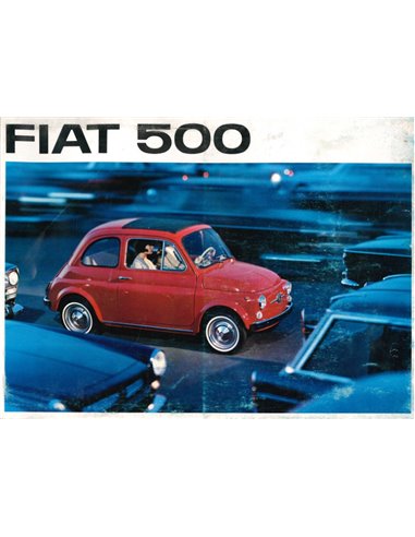1966 FIAT 500 BROCHURE FRENCH
