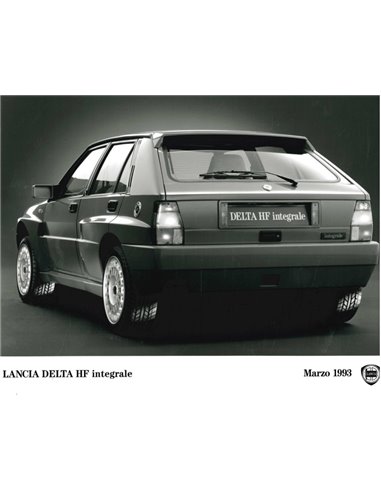 1993 LANCIA DELTA HF INTEGRALE PRESSEBILD