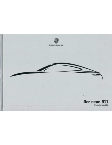 2012 PORSCHE 911 CARRERA HARDCOVER PROSPEKT DEUTSCH