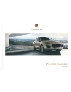 2016 PORSCHE CAYENNE HARDBACK BROCHURE SPANISH