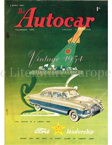 1954 THE AUTOCAR MAGAZIN 04 ENGLISCH