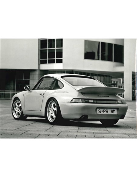 1995-1996 PORSCHE 911 CARRERA RS PRESS PHOTO