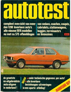 1976 AUTOTEST JAHRBUCH NIEDERLÄNDISCH