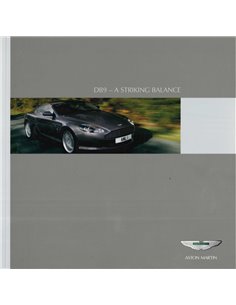 2007 ASTON MARTIN DB9 BROCHURE ENGLISH