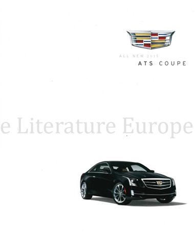 2015 CADILLAC ATS BROCHURE ENGLISH
