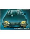 1980 CITROEN CX INJECTIE INSTRUCTIEBOEKJE NEDERLANDS