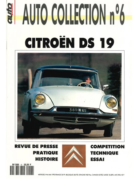 1992 AUTO COLLECTION MAGAZINE 06 FRENCH