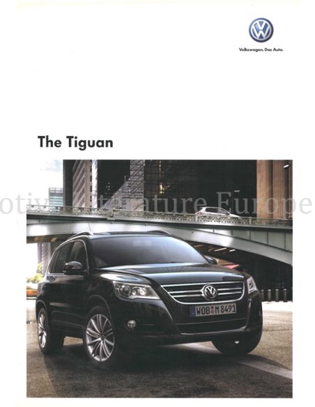 2009 VOLKSWAGEN TIGUAN PROSPEKT THAILÄNDISCH