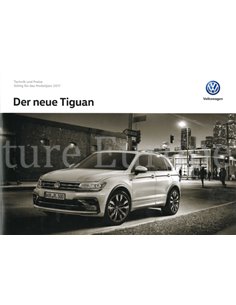 2016 VOLKSWAGEN TIGUAN BROCHURE DUITS 2