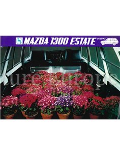 1970 MAZDA 1300 ESTATE BROCHURE ENGLISH