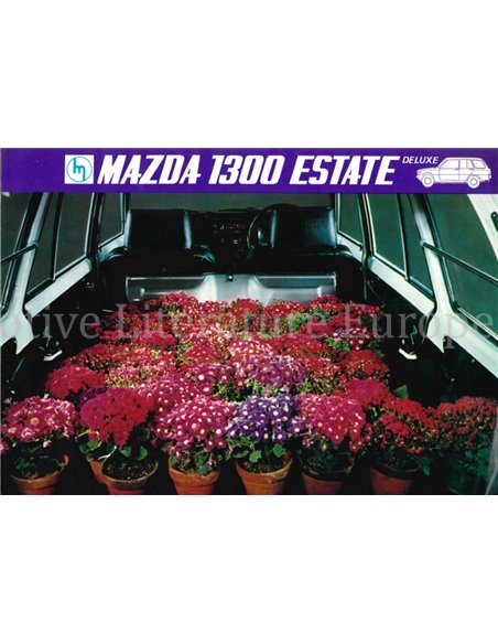 1970 MAZDA 1300 ESTATE BROCHURE ENGLISH