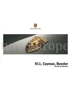 2010 PORSCHE 911 | CAYMAN | BOXSTER WARRANTY & MAINTENANCE DUTCH