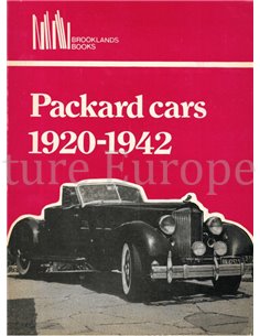 PACKARD 1920 - 1942 (BROOKLANDS)