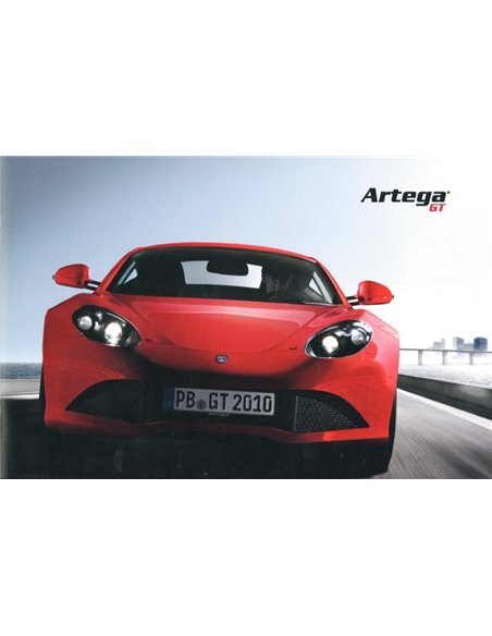 2010 ARTEGA GT BROCHURE DUITS | ENGELS