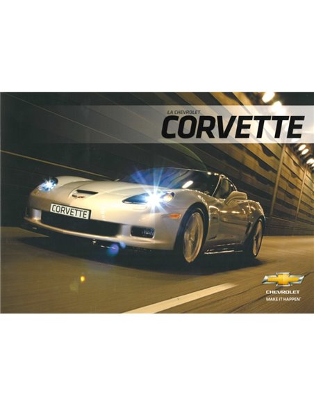 2011 CHEVROLET CORVETTE BROCHURE FRENCH
