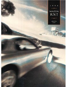 1994 MAZDA RX-7 BROCHURE ENGLISH