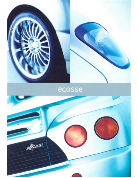 2000 ASCARI ECOSSE PROSPEKT ENGLISCH 