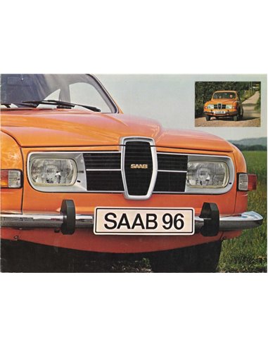 1974 SAAB 96 V4 BROCHURE ENGELS