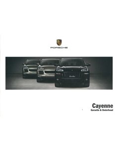 2009 PORSCHE CAYENNE WARRANTY & MAINTENANCE DUTCH