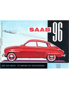 1968 SAAB 96 PROSPEKT NIEDERLÄNDISCH