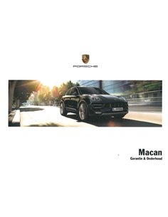 2017 PORSCHE MACAN GARANTIE & ONDERHOUD NEDERLANDS