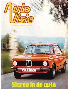 1973 AUTOVISIE MAGAZINE 44  NIEDERLÄNDISCH