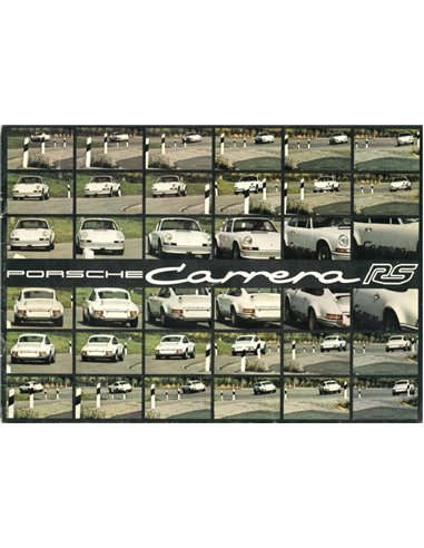 1973 PORSCHE 911 CARRERA RS PROSPEKT ENGLISCH