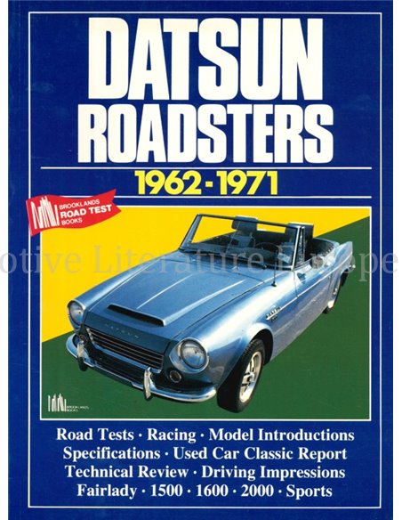 DATSUN ROADSTERS 1962-1971