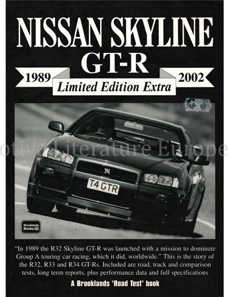 NISSAN SKYLINE GT-R 1989-2002 (LIMITED EDITION EXTRA)