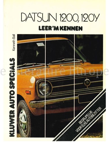 1970 - 1976 DATSUN 1200 | 120Y VRAAGBAAK NEDERLANDS