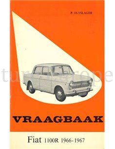 1966-1967  FIAT1100R SEDAN | STATIONCAR REPERATURANLEITUNG NIEDERLÄNDISCH