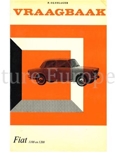 1953-1962  FIAT1100 | 1200- SEDAN | STATIONCAR | SPIDER WORKSHOP MANUAL DUTCH