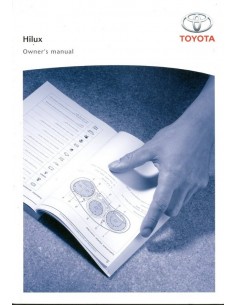 2009 TOYOTA HILUX INSTRUCTIEBOEKJE ENGELS