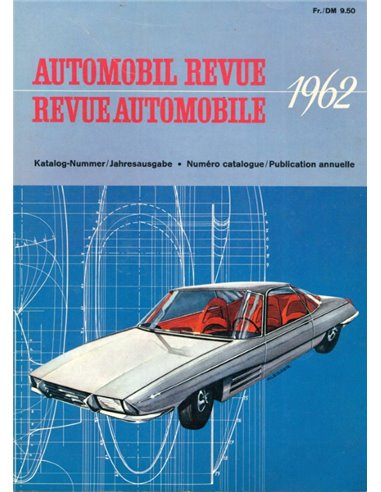 1962 AUTOMOBIL REVUE JAARBOEK DUITS | FRANS