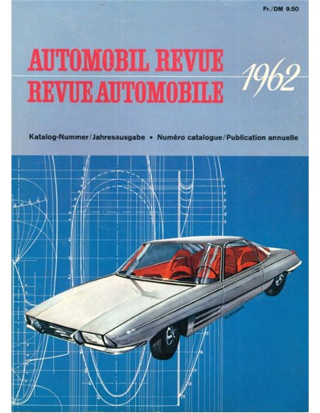 1962 AUTOMOBIL REVUE JAHRESKATALOG DEUTSCH | FRANZÖSISCH
