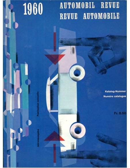 1960 AUTOMOBIL REVUE JAARBOEK DUITS | FRANS