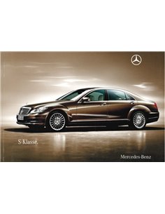 2010 MERCEDES BENZ S KLASSE BROCHURE DUITS